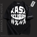 Kasi Religion - Embrace The Hustle T Shirt White